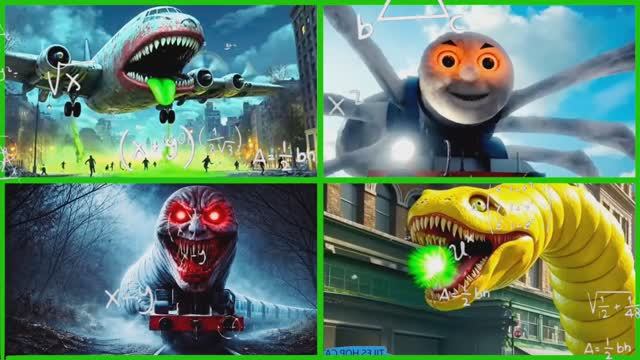 МУЛЬТИКИ В БЕШЕНОМ РИТМЕ: ЗАРАЖЁННОЕ НЕБО vs ПАРОВОЗИК ТОМАС vs МИНЬОН‑ЧЕРВЯК! смотреть онлайн