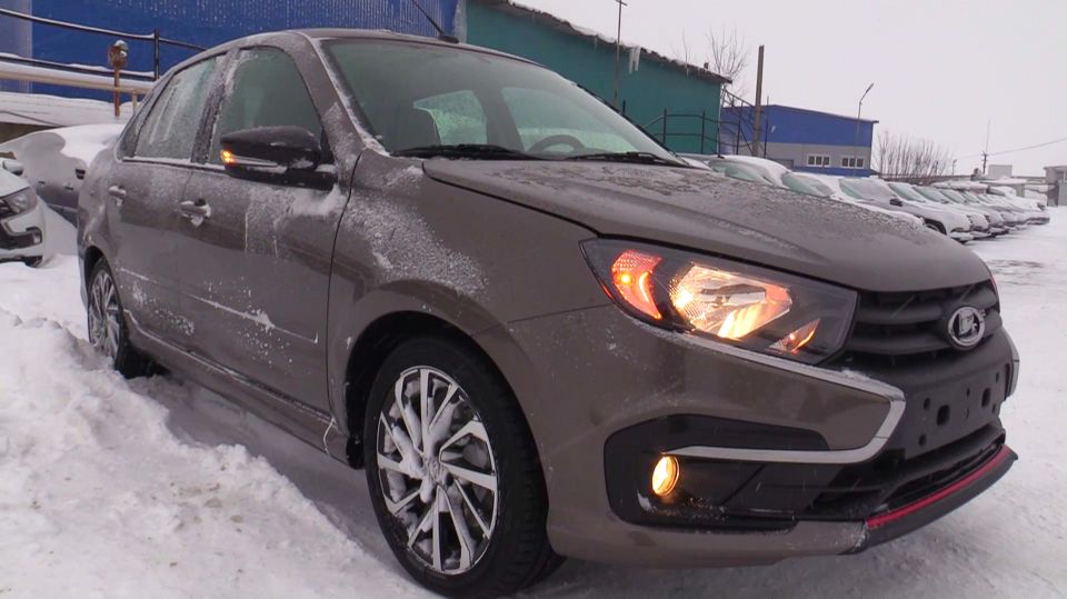 2025 LADA GRANTA SPORT. Обзор (интерьер, экстерьер, двигатель). смотреть онлайн