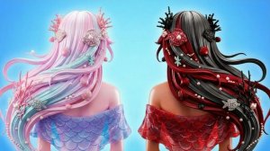 Хорошие vs плохие русалки 🧜✨ Какое преображение лучше?