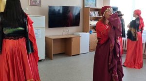 Выступление анс "Медуница" и  танцевального коллектива "Лада" в госпитале им.Бурденко 23 фев 2026