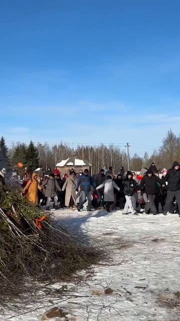 Масленичные гулянья по-белорусски смотреть онлайн