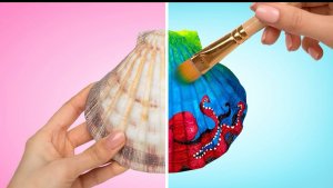 Как сделать потрясающие украшенные ракушки