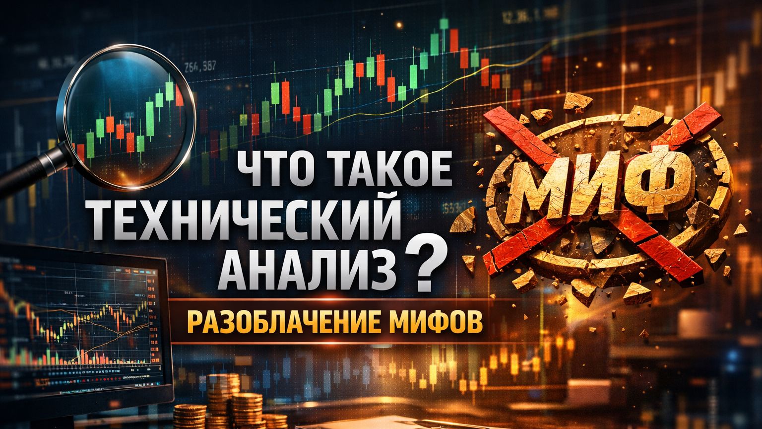 Что такое технический анализ? Разоблачение мифов о техническом анализе
