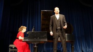 Дмитрий Бобров исполняет романс Глинки «Я помню чудное мгновенье». Фортепиано — Ирина Никонова