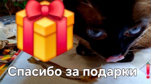 Спасибо за подарки 🎁 ❗️