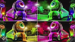 МУЛЬТИКИ НА ТАНЦЕВАЛЬНОЙ ТРАССЕ: ШКОЛЬНЫЙ АВТОБУС зажигает под COFFIN DANCE! 🚌