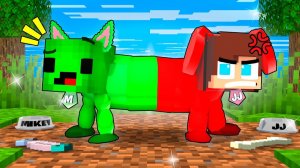 ДЖЕЙ ДЖЕЙ И МАЙКИ ПРЕВРАТИЛИСЬ В КОТОПСА