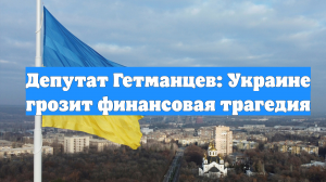 Депутат Гетманцев: Украине грозит финансовая трагедия