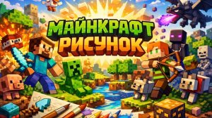 МАЙНКРАФТ РИСУНОК