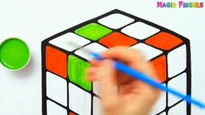 Нарисовать Кубик Рубика