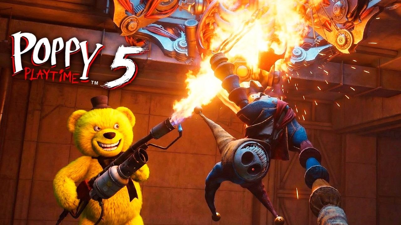 Поджарил Прототипа Эпичный Финал Poppy Playtime Chapter 5 смотреть онлайн