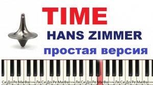 Как играть Время Ханца Циммера (TIme Hans Zimmer). ПРОСТАЯ версия