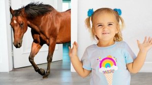 Алиса изучает животных по звукам и следам