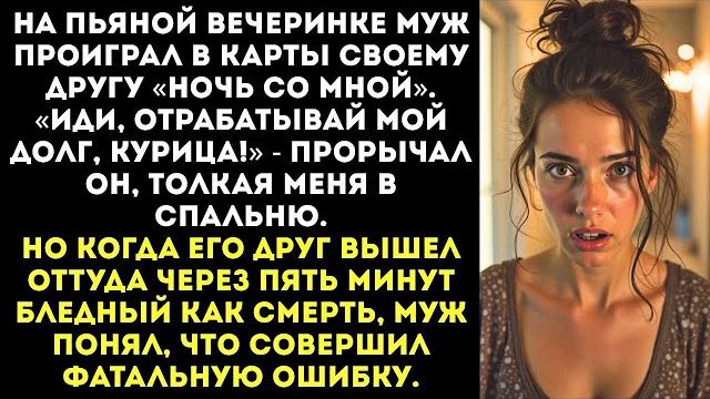 «Ты теперь моя жена, а значит, будешь спать с моими друзьями, если я скажу!» — заявил муж. смотреть онлайн
