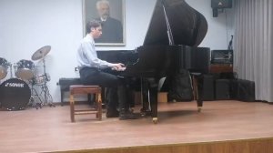 Дзогий Ян. А. Грибоедов "Вальс " ми минор, Ф. Бургмюллер Ор. 109 "Гроза"