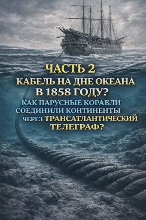 Кабель на дне океана в 1858 году ? Часть 2