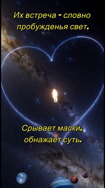 Родные души - зеркала небес