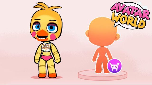 ДЕЛАЕМ ЧИКУ ИЗ FNAF В АВАТАР ВОРЛД! ФНАФ В СТИЛЕ AVATAR WORLD РЕАКЦИЯ