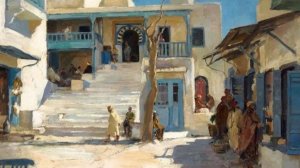 Сиди Бу Саид - этот город нарисован