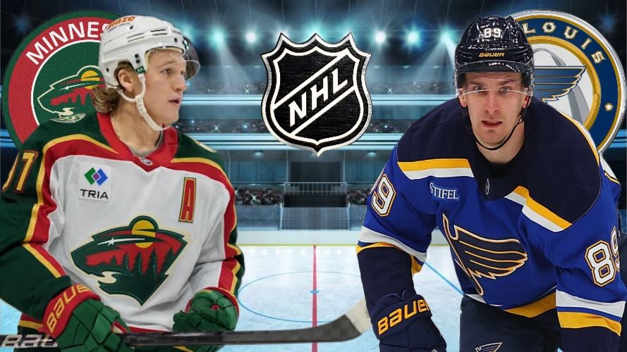 ХОККЕЙ ЧЕМПИОНАТ НХЛ.  МИНЕССОТА — СЕНТ-ЛУИС.  ТЕКСТОВАЯ ОНЛАЙН ТРАНСЛЯЦИЯ
