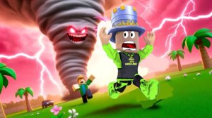 🌪️ САМЫЙ БОЛЬШОЙ ТОРНАДО в МИРЕ ROBLOX! СИМУЛЯТОР ОБЖОРСТВА Be a Tornado