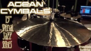 AGEAN Cymbals Special Jazz, Hi-Hat 15