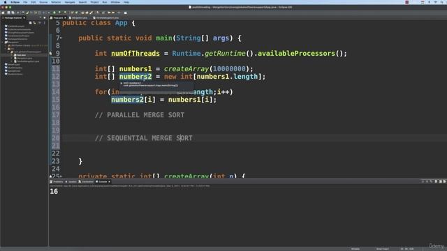 5. Running time comparison of merge sort implementations смотреть онлайн