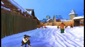 Фрагмент из мультфильма "Князь Владимир" (Масленица)