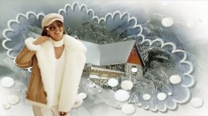 Дама зима анимация