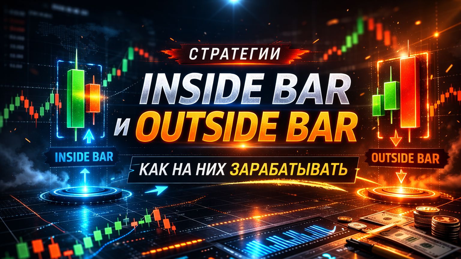 Как торговать по стратегиям Inside Bar и Outside Bar