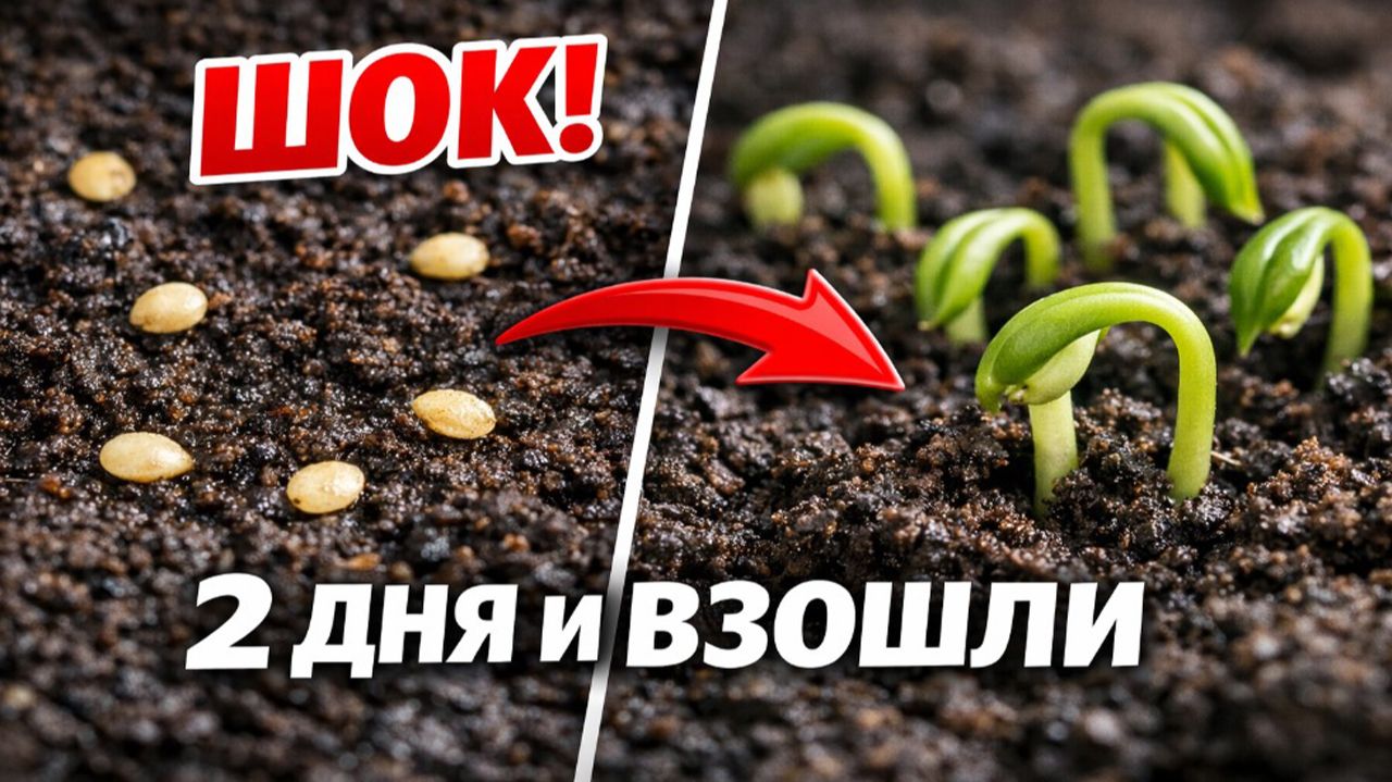 Шок! Семена перца взошли за 2 дня смотреть онлайн