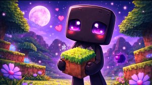 РИСУЮ МИЛОГО ЭНДЕРМЕНА ИЗ МАЙНКРАФТ!