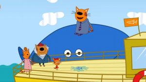 Три Кота И Кит | Игра Для Детей | Три Кота Приключения