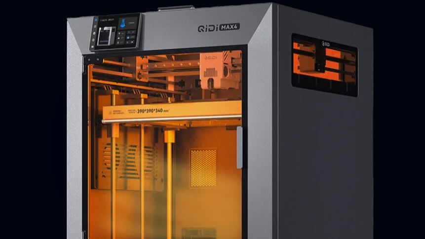 3D-принтер QIDI MAX4 - Только распаковка.