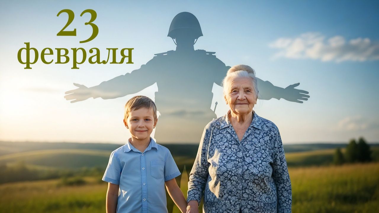 Поздравление на 23 февраля, день Защитника Отечества. Красивая песня и поздравление