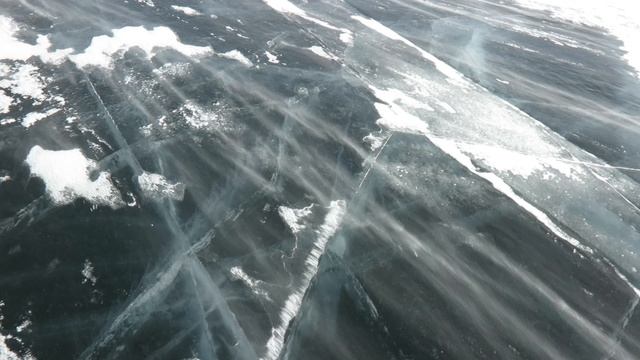 Позёмка по льду Байкала смотреть онлайн