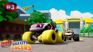 ВСПЫШ и ЧУДО - Машинки Гонщики Эксл Сити#2 ➤ Весёлые Гонки - Остров Животных