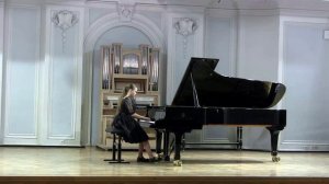 Ф.Лист Юношеский этюд d moll ор.№12 исп. Елизавета Чурилина