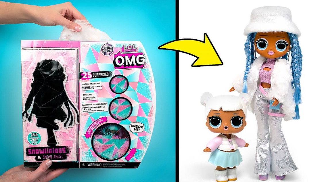 Прекрасная Сноулишес и Малышка Сестренка | Распаковка Л.О.Л. Сюрприз смотреть онлайн