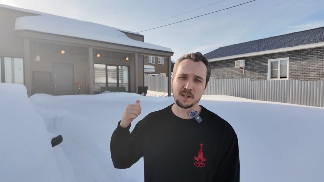 Наш домик. Финал - Кухня вентиляция отмостка