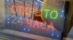 Фаст-фуд. Электронная вывеска