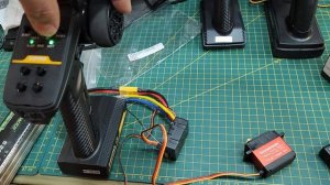 трехпозиционный переключатель для серволебедки на аппаратура Flysky с протоколом 2a-bs