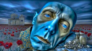 Голубой десерт