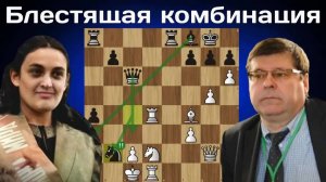 Майя Чибурданидзе жертвует КОНЯ, СЛОНА и ФЕРЗЯ Игорю Глеку! Минск 1983. Шахматы