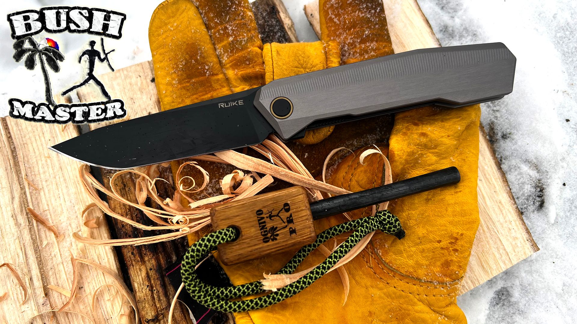 Нож Ruike P166-AK. Лесной тест. Ножи для леса смотреть онлайн