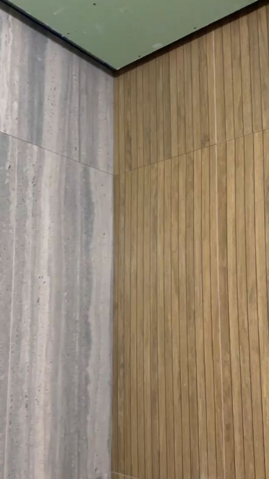 Укладка керамогранита + шпатлёвка стен 📍  ЖК «Архитектор», 104 м²