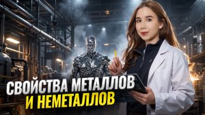 Свойства металлов и неметаллов | Неорганика с нуля