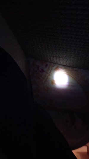 в домике из подушек