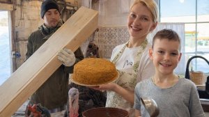 РУКАСТЫЙ МУЖ-СЧАСТЬЕ В ДОМЕ/ФАЛЬШ-БАЛКИ СВОИМИ РУКАМИ/ПЕЧЕМ МЕДОВИК И ЖДЕМ РОДНЮ НА МАСЛЕНИЦУ