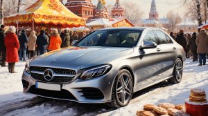 Сходили на масленицу/покатались за дорого на мерседесе🙈